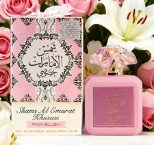 Pink Blush Marshmallow Perfume For Women,Romantic & Sweet Arabian Perfume 3.4 OZ