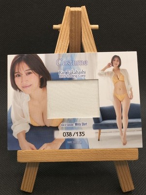2025 Hit's Rin Takahashi Costume Card White Shirt /135 Japane Relic Idol