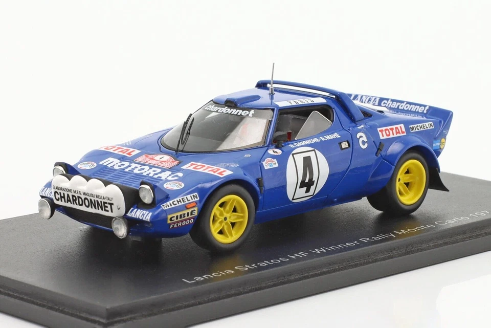 LANCIA Stratos HF #4 B.Darniche Winner Monte Carlo 1979 1/43 SPARK S9096 - Immagine 3 di 4