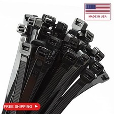Armpow 18 inch Black Zip Ties Heavy Duty 250 PACK, 200 LBS Ultra Exclusive Stron