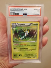 2011 Pokemon Serperior Bw20 Black White Star Promo Psa 7 LOW PoP!! Snivy Servine on eBay