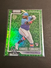 2026 Topps Series 1 - Yanquiel Fernandez #116 Holiday Foil RC
