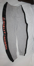 HARLEY DAVIDSON x HADDAD Kid's 7 Gray Sweat Pants Black Trim Joggers