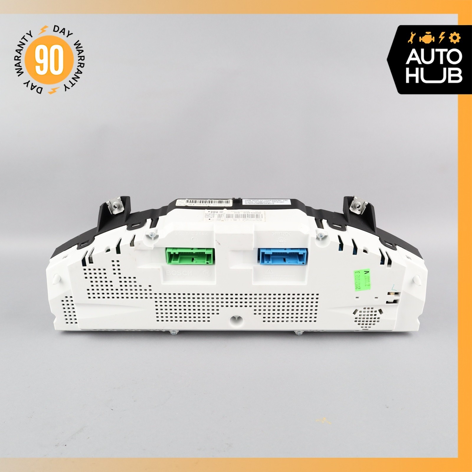 08-09 Bentley Continental GTC Instrument Cluster Speedometer 3W0920841H OEM 43k