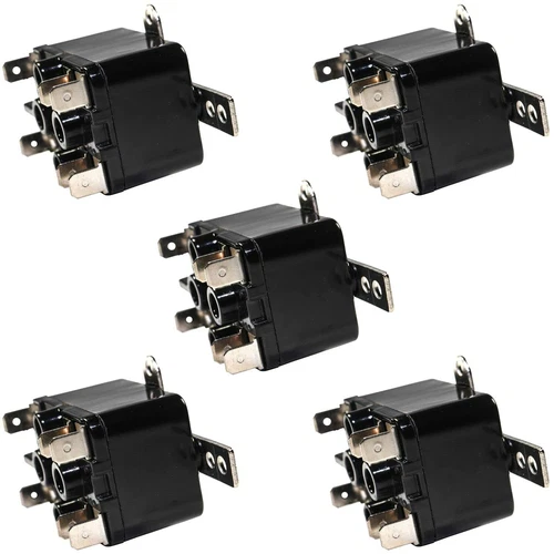 5x Enclosed Fan Relay for Heating/Cooling Application General Purpose Switching