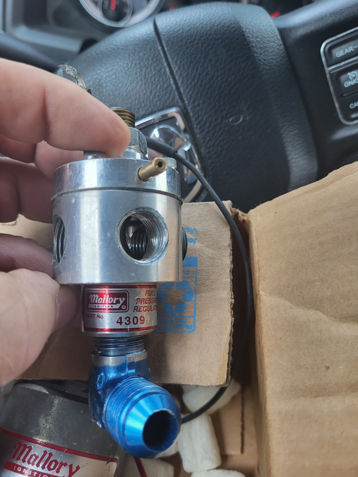 Mallory racing electric fuel pump & bypass regulator. eBay