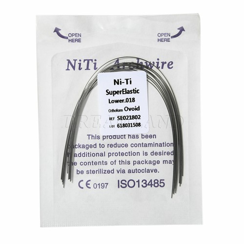 Dental Orthodontic Bracket Braces Roth/MBT 345 Hooks /Super Arch Wire Niti Round - Picture 111 of 167
