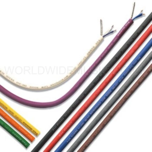 Van Damme Tour Grade XKE Starquad Microphone Cable 100 METRE DRUM - 10 Colours