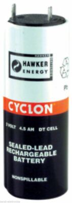 Batterie CYCLON 2 Volt 8.00 Ah EnerSys Wiederaufladbar