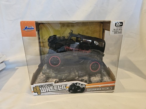 1/32 JADA BIGTIME 4 WHEELIN Black HUMMER H2 DIE-CAST ***BRAND NEW & RARE*** - Picture 3 of 7