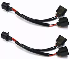 Splitter Wire P 9008 H13 Two Harness Head Light Halogen Pigtail Female Socket OE