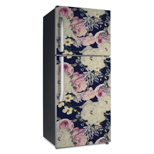 4x Blumen-Magnetrahmen Für Kühlschrank - Bunte Acryl-Fotorahmen