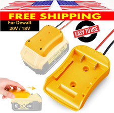 Power Connector DIY Battery Adapter Holder Dock For DeWalt 18V/20V Max Battery