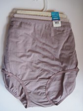 3 pair Vanity Fair Tailored 100 Cotton Brief Panties 15320, Asst, 6 M, FREE S H