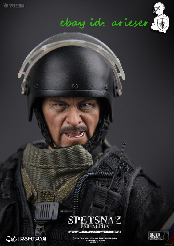 Damtoys 1/6 78015 Elite Series Spetsnaz Fsb Alpha Group Action