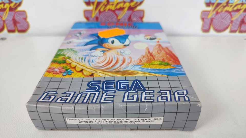 Sonic The Hedgehog Sega Game Gear Mib Deadstock New 1991 Pal Cib Europe - Image 3 of 4