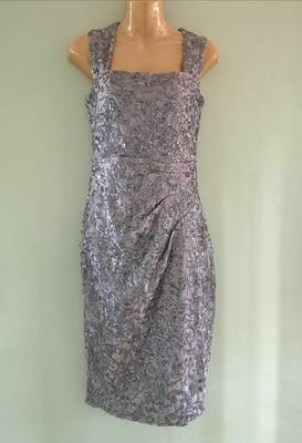 dorothy perkins silver dress