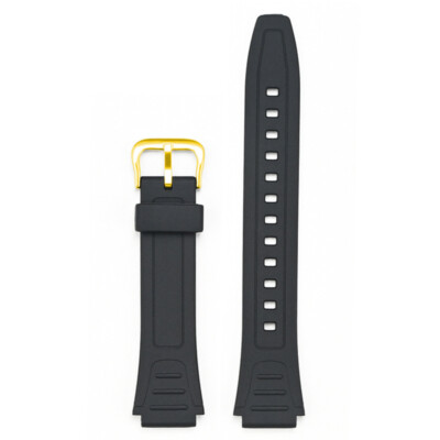 Für Casio W-800H F-91 W-218H Uhrenarmband Ersatzarmband schwarz Uhrenarmband