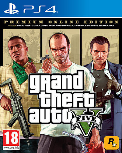 Comprar Grand Theft Auto V (GTA 5) Premium Online Edition - PS4