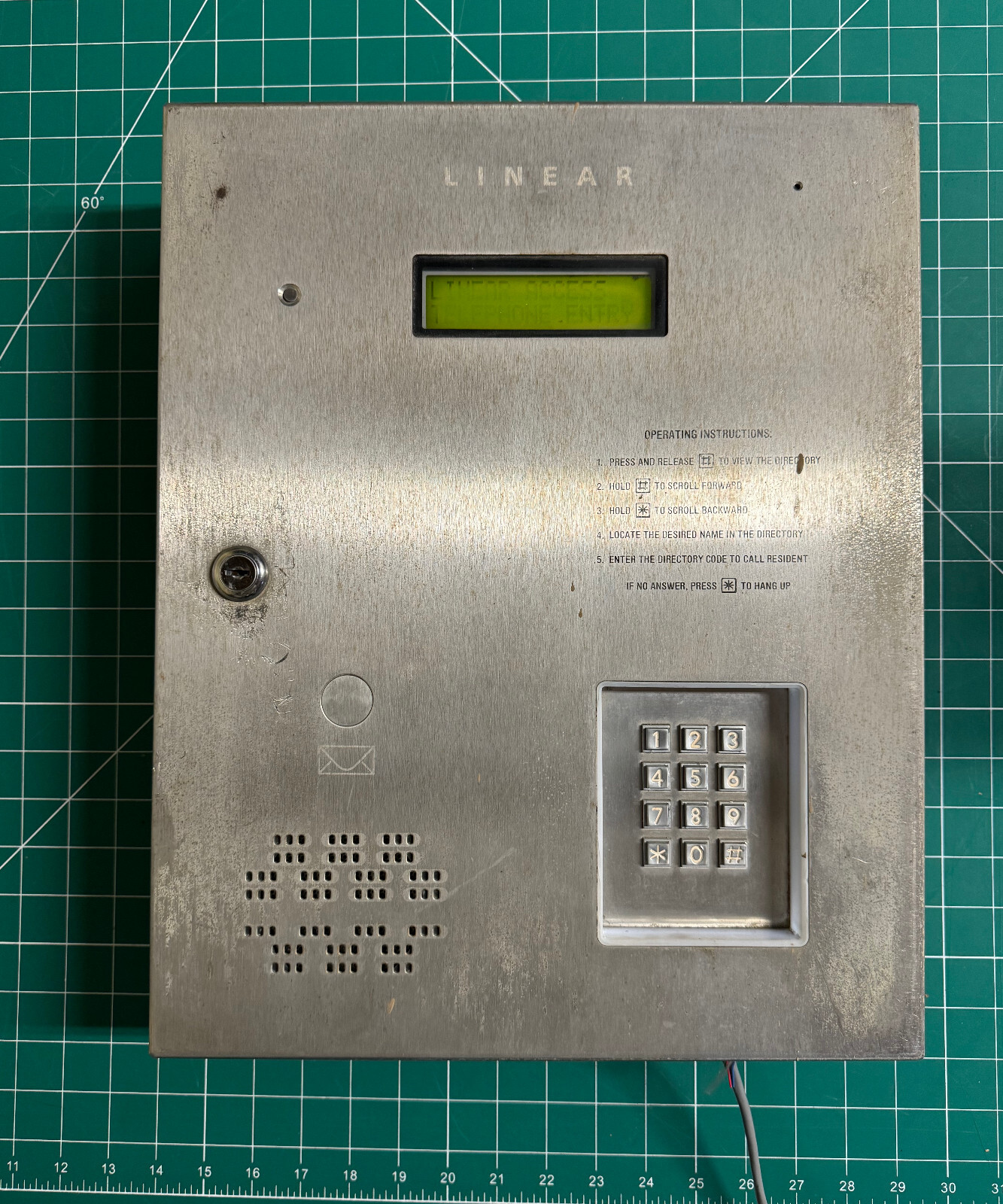 Linear AE1000Plus Commercial Telephone Entry System with Access Control