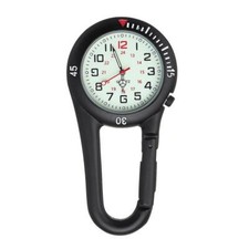 Clip on Carabiner Luminous Face FOB DigitalWatch for Doctors Nurses medical