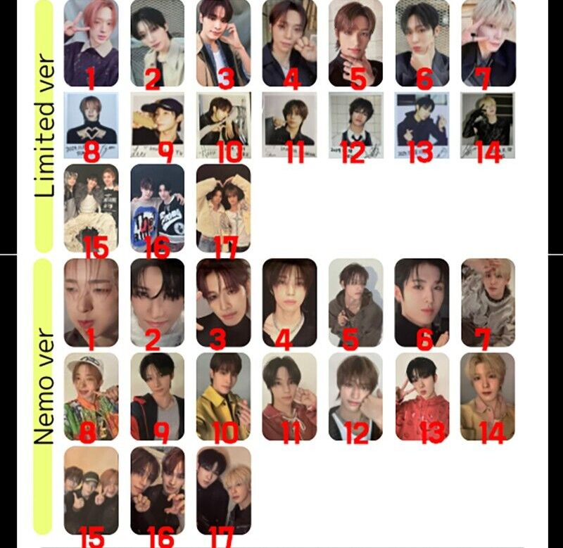 NEXZ - [NALLINA] Album /Limited/nemo Official Original PHOTOCARD