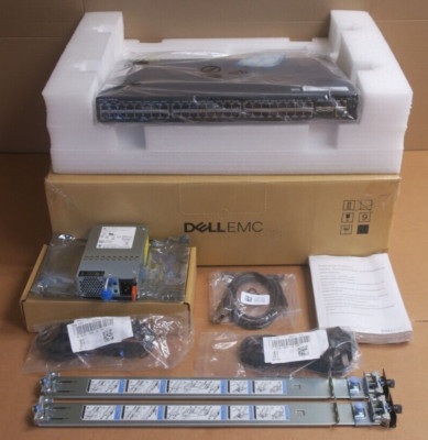 NEU Dell S3048-ON RA 48x 1GbE RJ45 +4x 10GbE SFP+ Ports L2/3 1HE Switch B2F OS9