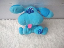 Vintage Blues Clues Pose-A-Blue 8" Plush Fisher-Price Tyco 1997 Stuffed Animal