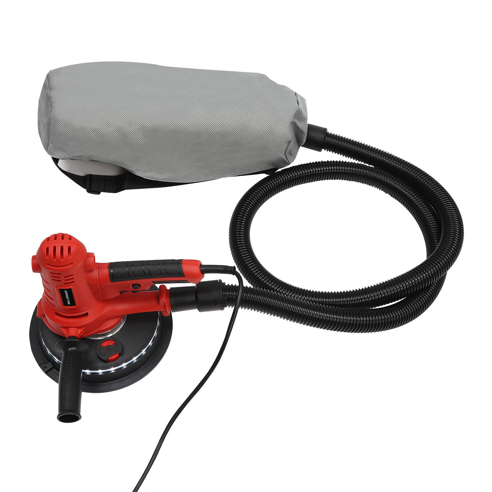 Auto Vacuum & 1200W Drywall Sander Machine 1200-2500RPM Variable Speed