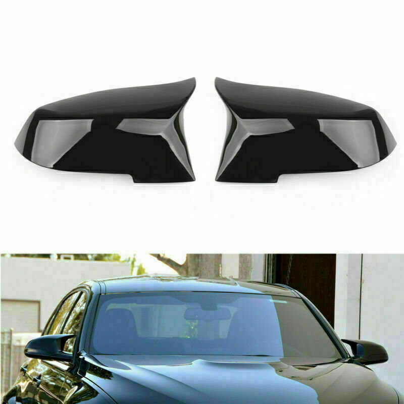 1PAIR Side Mirror Cover Case Fits BMW F20 F21 F22 F23 M2 F31 F32 F33 F36 X1 E84,