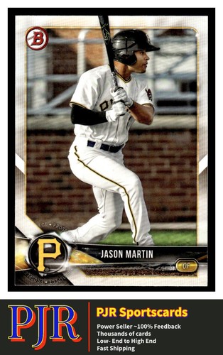 2018 Bowman #BP41 Jason Martin Pittsburgh Pirates  Buy 4 - 35% Off - Picture 1 of 2
