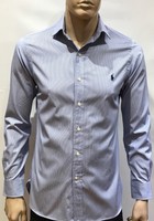 Ralph Lauren Blue Thin Stripe Shirt Ralph Lauren Blue Thin Stripe Shirt