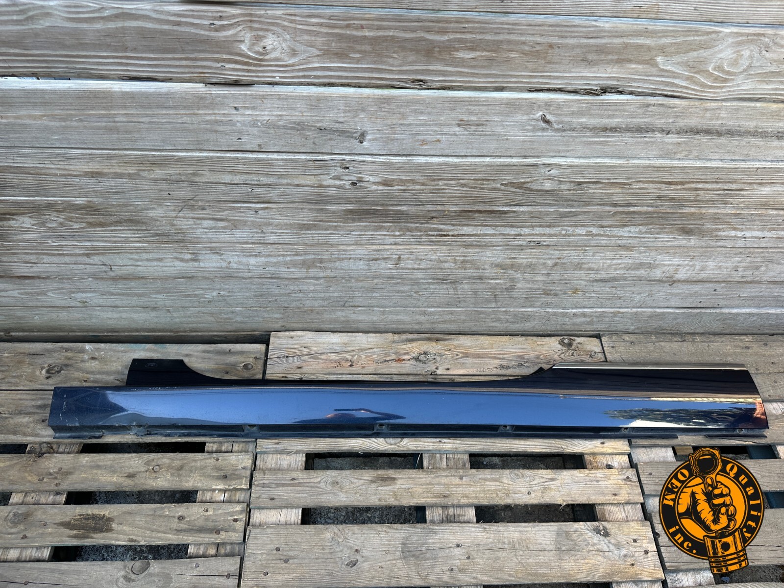 2003-2010 BENTLEY CONTINENTAL GT - LEFT SIDE SKIRT ROCKER MOLDING PANEL OEM 49k