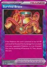 Survival Brace 164/167 ACE SPEC Rare Twilight Masquerade Pokemon TCG