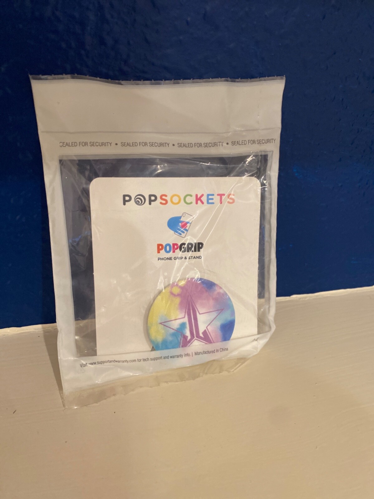 Jeffree Star Popsocket - POPGRIP - Phone Grip & Stand - Multicolor/Tiedye - LTD-image