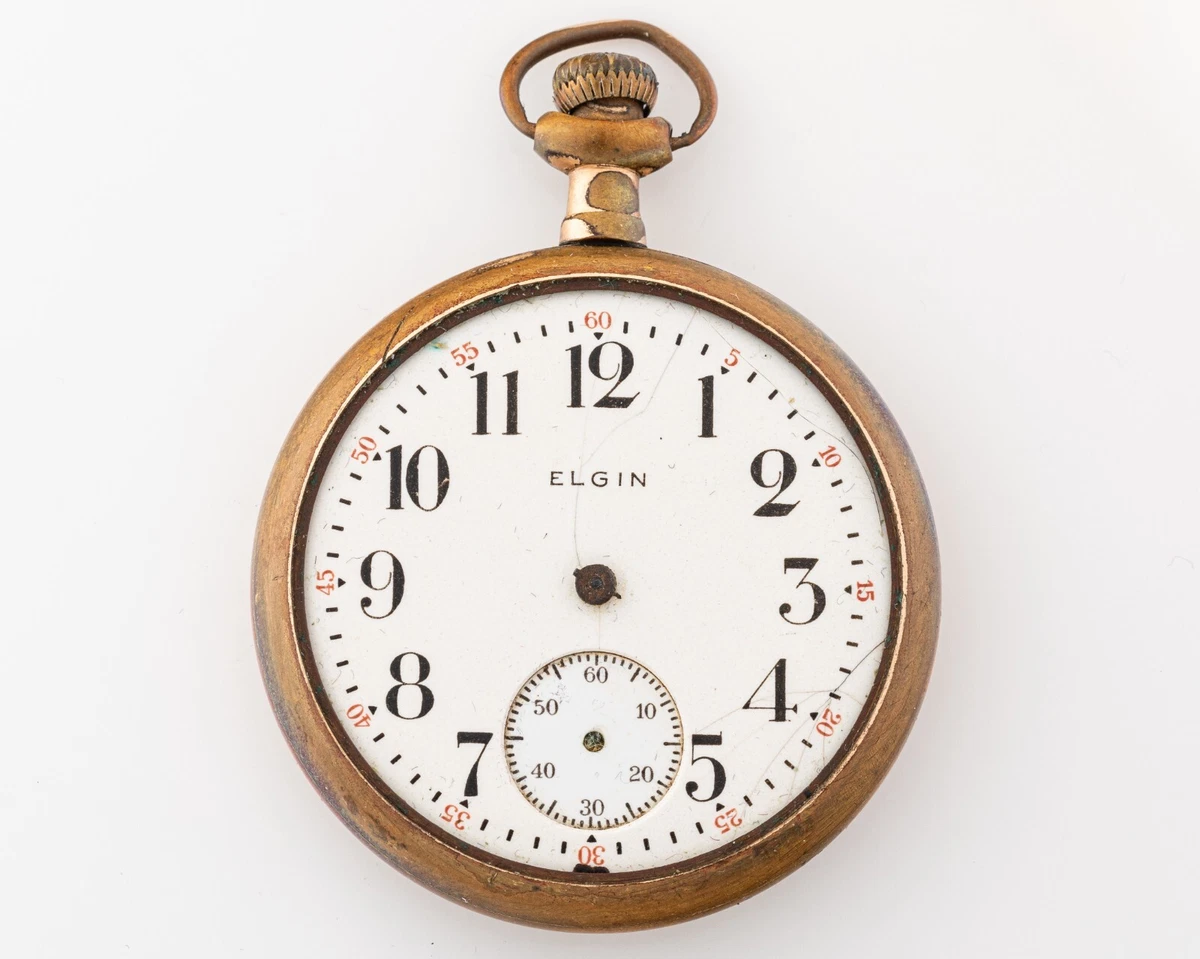 1917 elgin pocket clearance watch