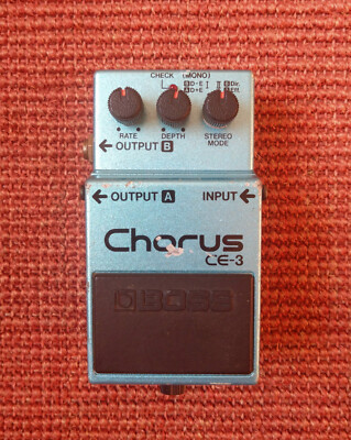 Boss CE-3 Chorus   Stereo Chorus   analog    Made in Japan    1982
