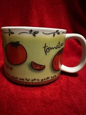 Jocha by MSC Tomato Vegetable Legume 16 oz Country Soup Mug Bowl Stackable Cup