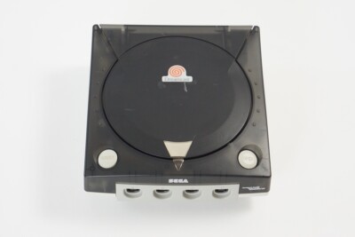 dream cast 本体 Dreamcast Console Official Case Crystal Black HKT-3000 Tested SEGA