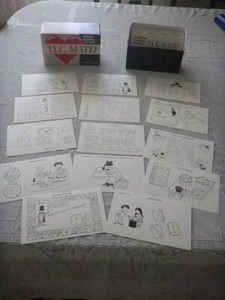 1977 T.L.C. Math 115 Activity Cards Illustrated by Jack Bonestell (CARtoons Mag)