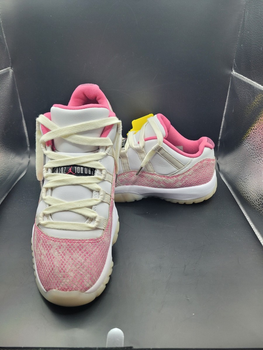 Size Air Jordan 11 Retro Low Pink Snakeskin W 192500671689