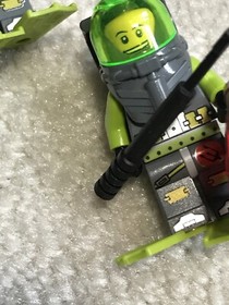 Lego Minifigure Atlantis 4 Diver Lot Ace Lance Axel Jeff 8077 30042 8075