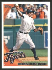 2010 Topps #68 Brandon Inge Detroit Tigers 46423