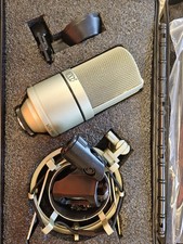 MXL 990 Studio Condenser Microphone With Case And Shock Mount Read Description