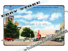 Tin Sign 1942 Main Street East Dothan Alabama Downtown cabin decor