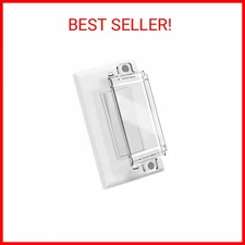 Magnetic Light Switch Guards, ILIVABLE Light Switch and Outlet Cover for Flat Mo