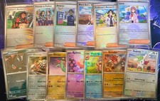 Prismatic Evolutions Pok Ball Holo Set of 13