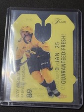 2025-26 Flair Hockey Ozzy Wiesblatt Guaranteed Fresh Rookie SP 1:500 packs