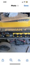 firman 8000 gas dual start remote start portable generator starts right up every