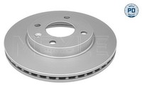 2X Bremsscheibe MEYLE-PD: Advanced Performance And Design. Meyle 615 521 0033/PD